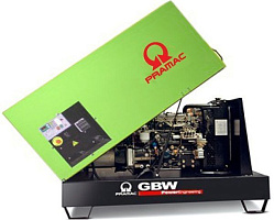 Дизельный генератор Pramac GBW 10 Y 1 фаза в кожухе ДизельЭнергоРесурс