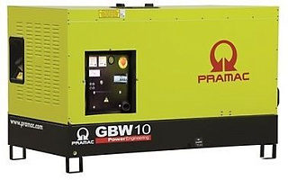 Дизельный генератор Pramac GBW 10 P 3 фазы в кожухе ДизельЭнергоРесурс